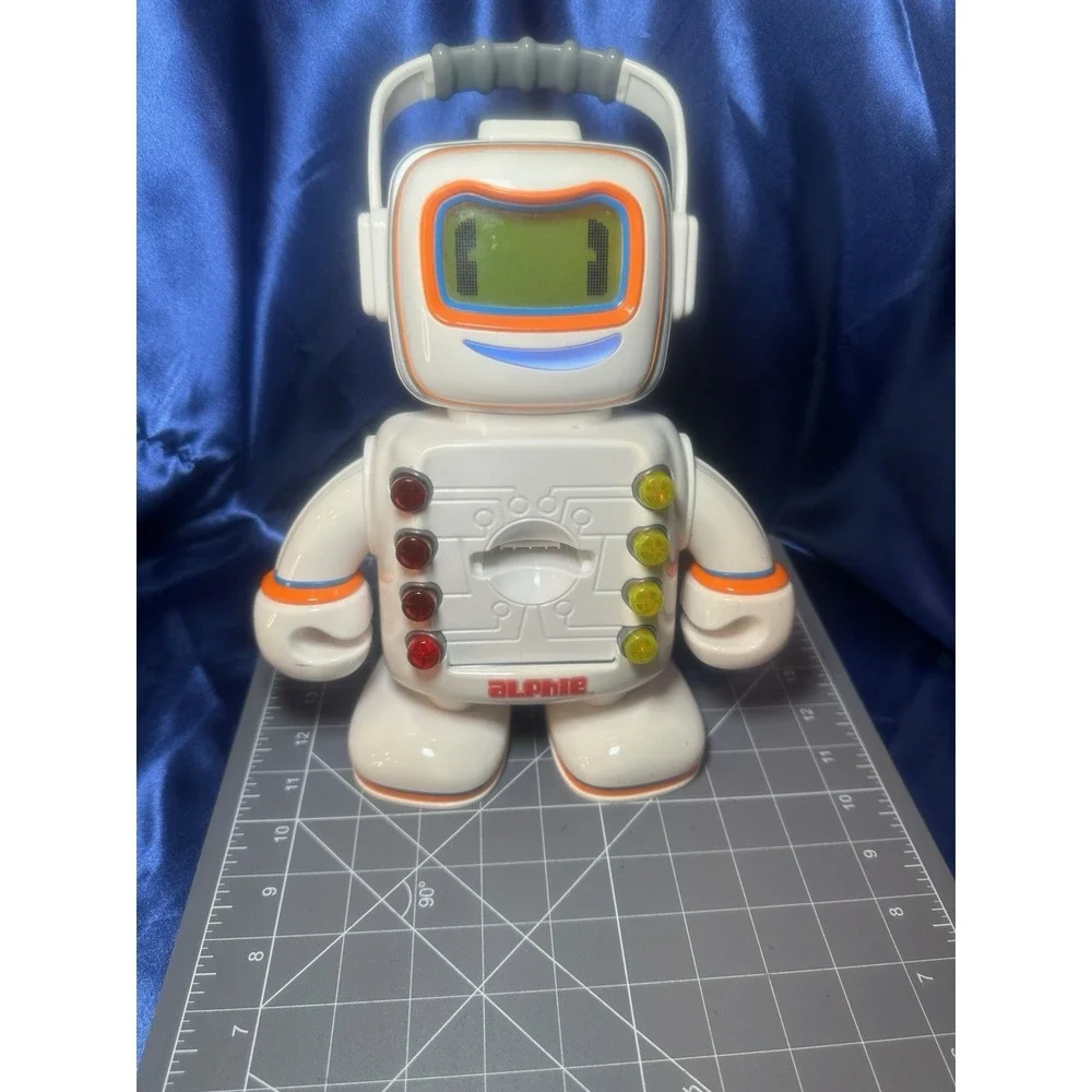 2009 Playskool Alphie Robot Tested & Working - No Cards - Educational Toy